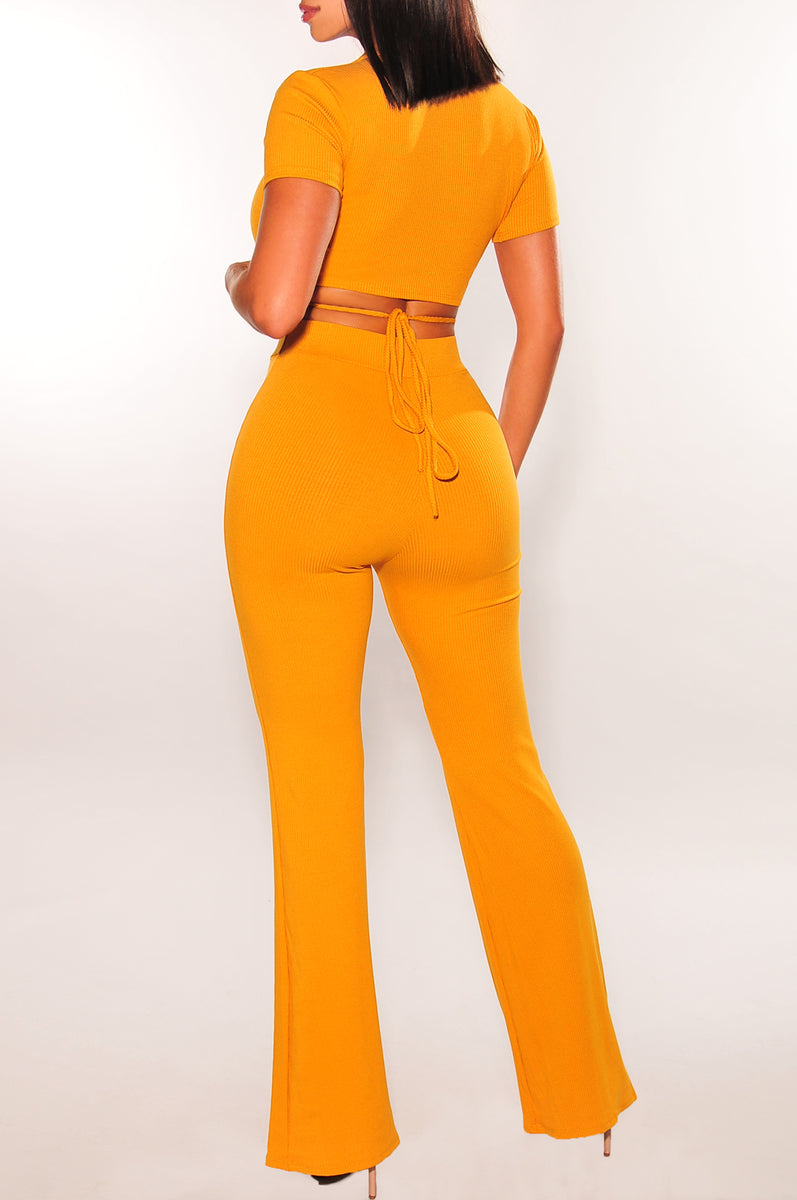 HOUSE OF PALOMA セットアップ　2y HOUSE OF PALOMA ZADIE PANT / ANTIQUE CORAL - Milk + Bots