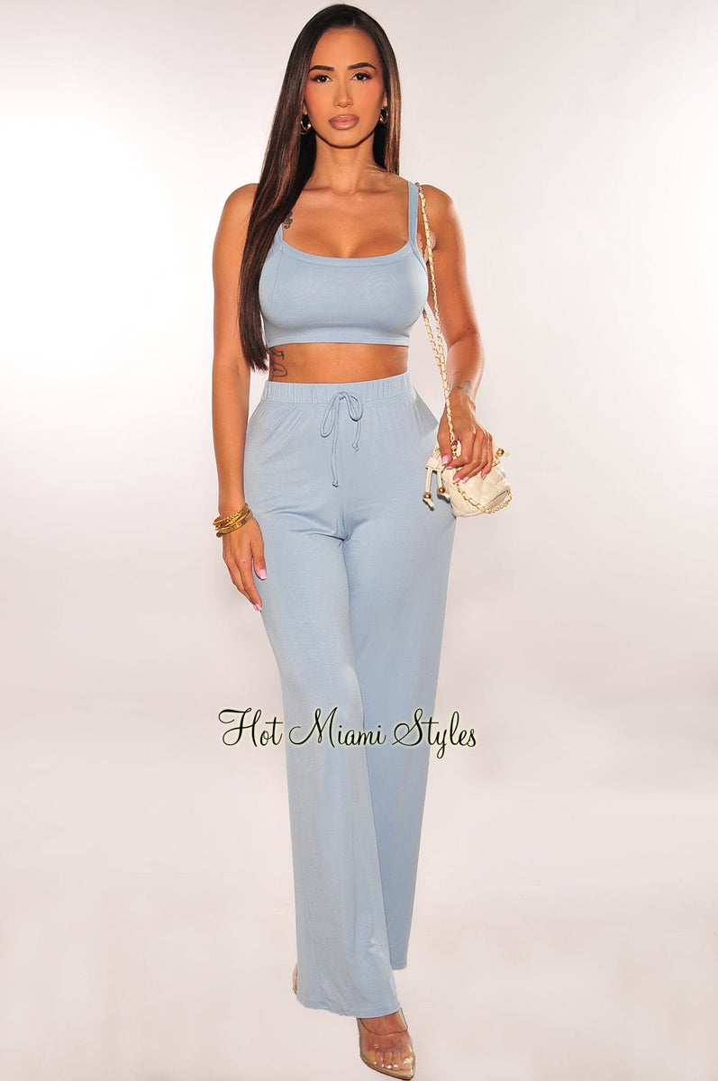 【THE MOZZ】Bahum Crop Setup Pants 1080524_Monrow_F1_ecom15275cop