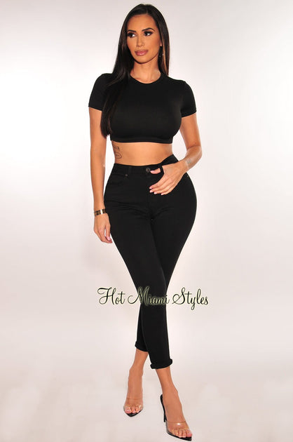 Sexy High-Waisted & Butt-Lifting Jeans - Hot Miami Styles – Tagged black