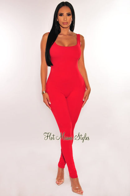 Check Out Dressy Rompers & Sexy Jumpsuits for Women Online – Tagged red– Hot  Miami Styles