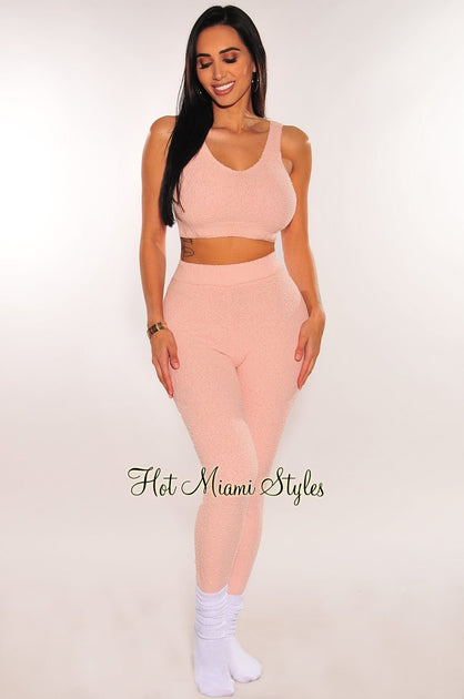 Two Piece Pants Outfits Matching Crop Top And Pants Sets And Sexy Pant Suits Hot Miami Styles 0966