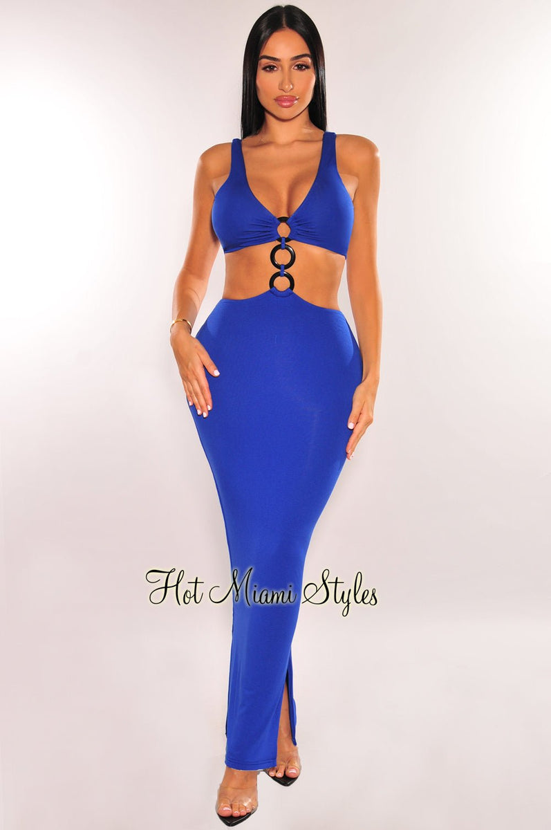 royal blue gown for engagement