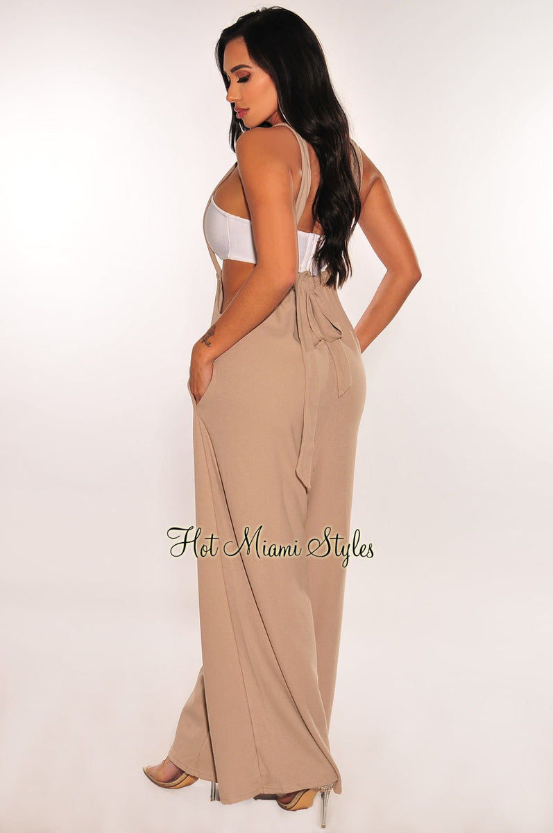 taupe-ribbed-tie-up-drawstring