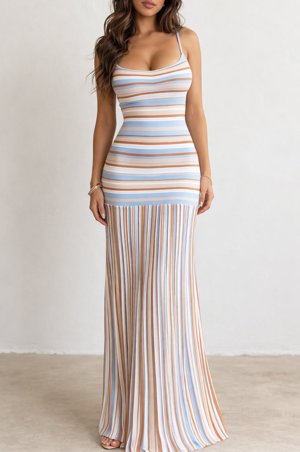 strapless open back dress Strapless Ruffled Maxi Dress – Endless Rose