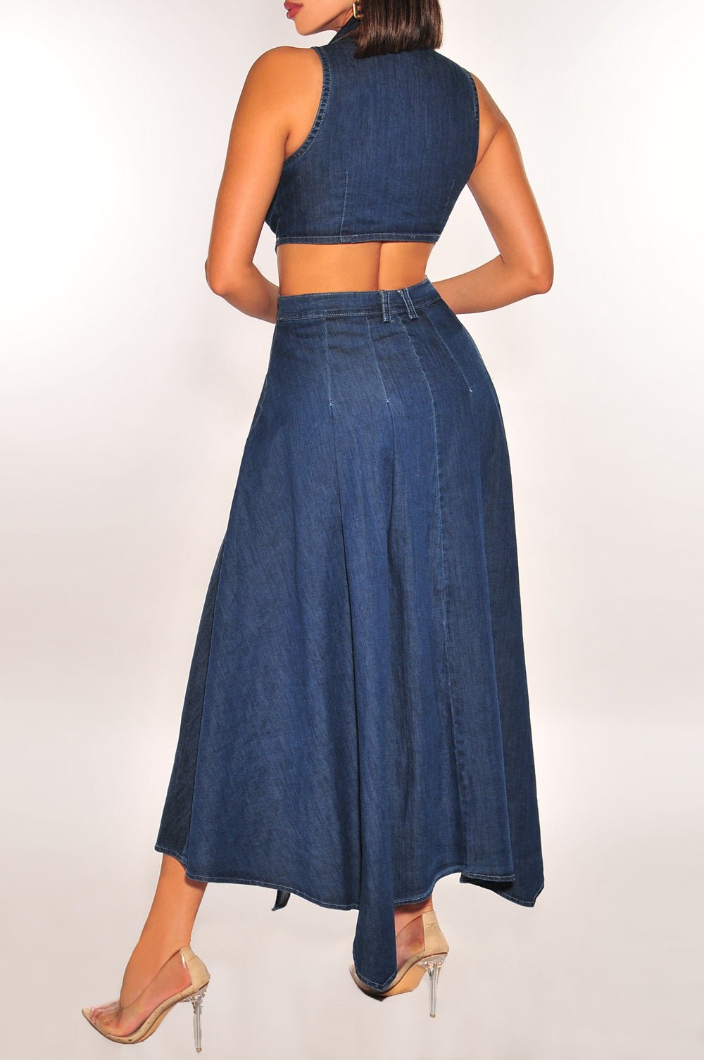 Sexy Bandage Buttons Asymmetrical High Waist Bottoms(3 Colors) Sexy Bandage Buttons Asymmetrical High Waist Bottoms(3 Colors)