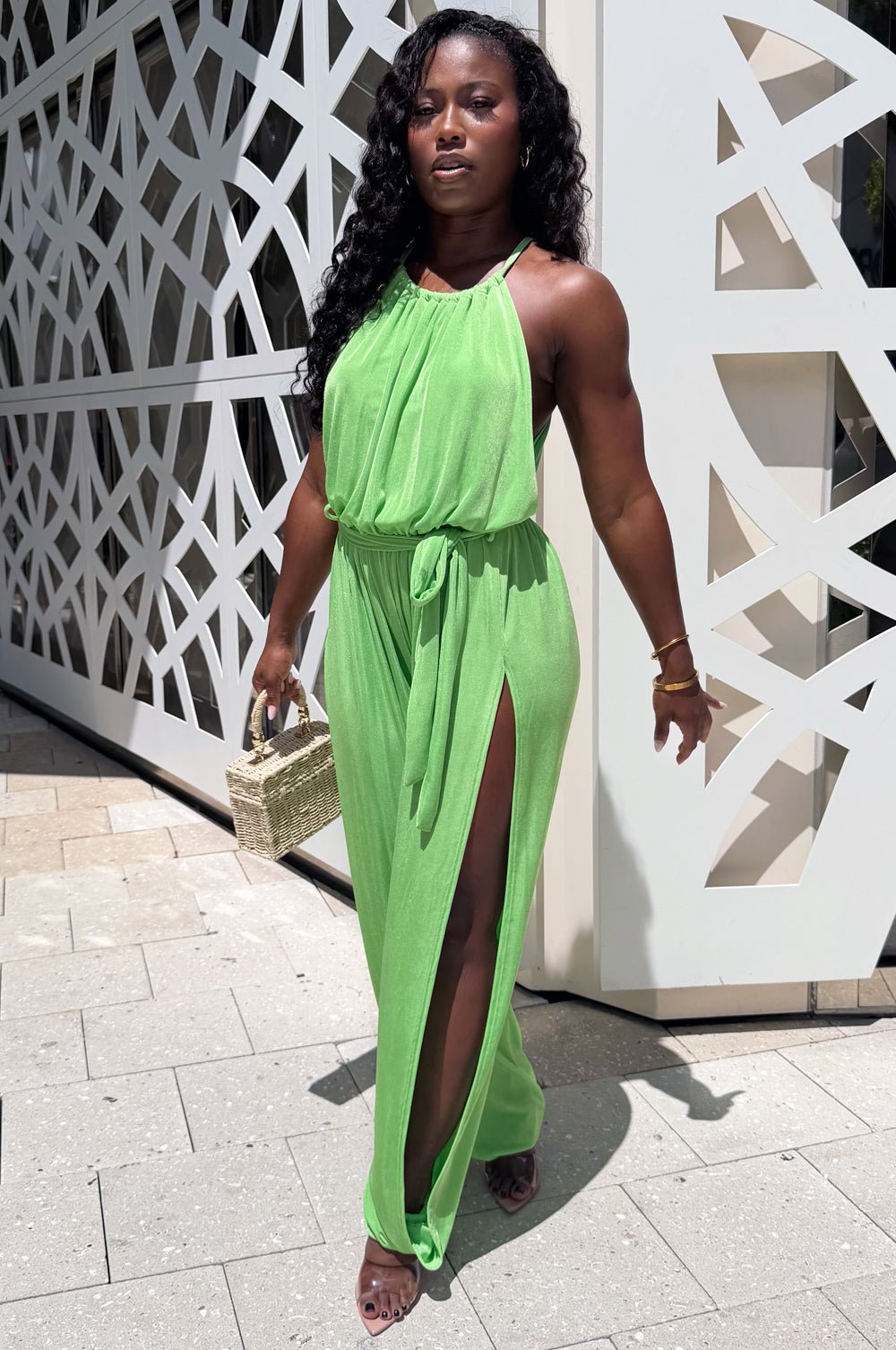 knee length dresses for ladies Reliant Harem Maxi Dress main image 1