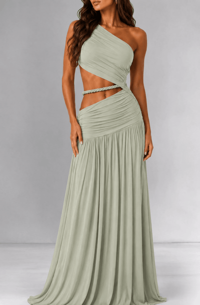 cut out green maxi dress dresses – Tagged 
