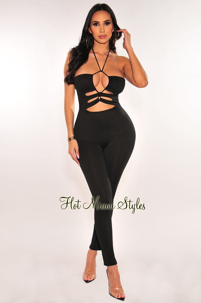 Black Fishnet Pockets Long Sleeve Ultra High Cut Bodysuit – Hot Miami Styles