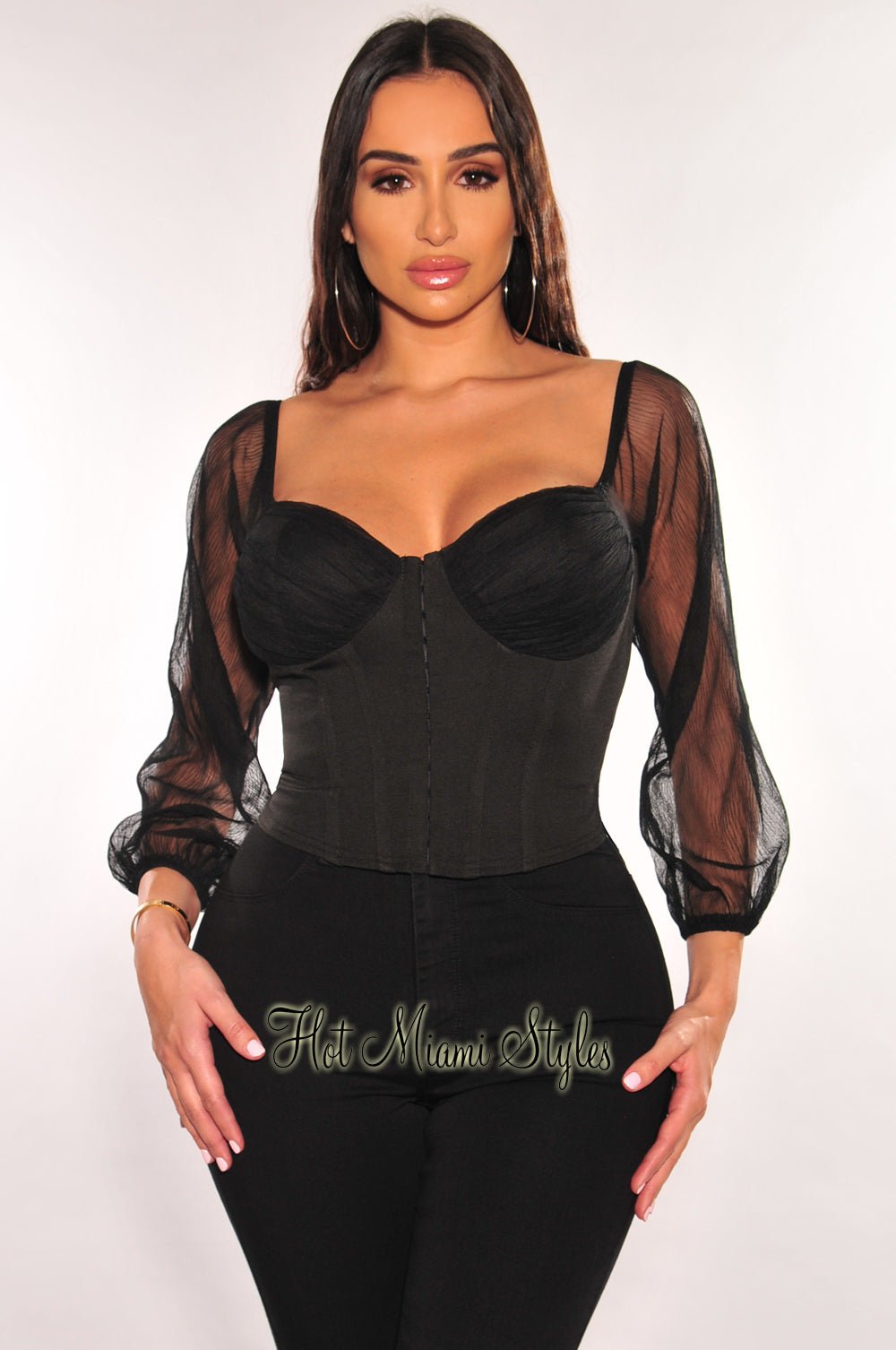 Long Sleeve Tops - Hot Miami Styles