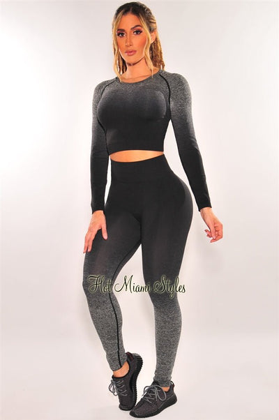 HMS ESSENTIAL: Black Ribbed Seamless Sleeveless Crop Top - Hot Miami Styles