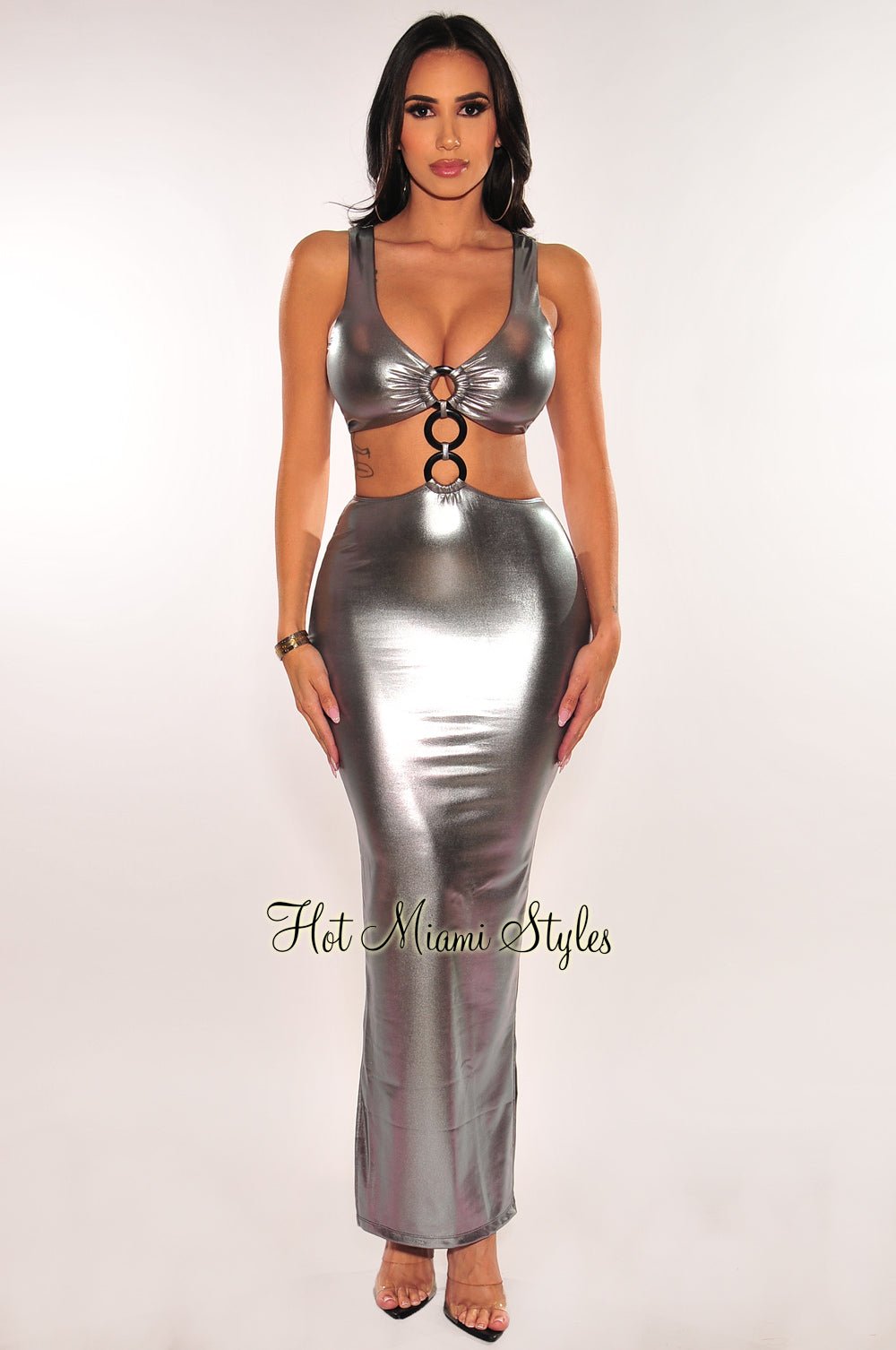 Hot Silver Dress